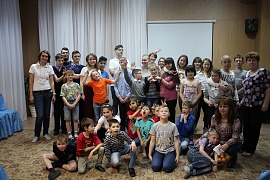 Предновогодняя встреча с воспитанниками Детского дома (Первоуральск, декабрь, 2017)