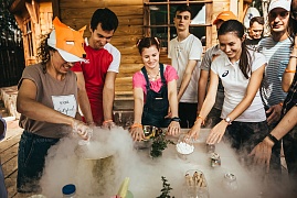 День компании | Мастер-класс по азотному мороженому  (Екатеринбург, 2019)