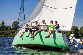 Nau Fest | Гонки под парусом | День компании (Москва, 2018)