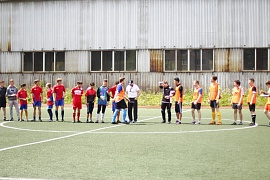 «Футболомания в NAUMEN» | Товарищеский матч с воспитанниками Детского дома (Первоуральск, июнь, 2017)