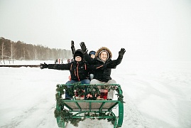 Новый год | Катание в санях  (Екатеринбург, 2018)